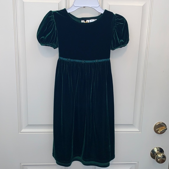 New Moves, Beautiful Dress of Dark Velvety Fabric, Perfect Holiday Dress, Size 5 - Picture 7 of 10